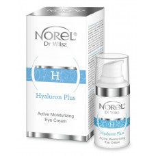Активно зволожуючий крем для очей, Norel Hyaluron Plus, 15 мл