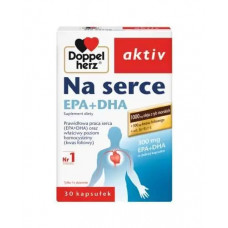 Препарат для серця DHA + EPA, Доппельгерц, Doppelherz, 30 капс