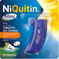 Для отказа от курения Никвитин Мини, Niquitin Mini, 4 мг/20 табл
