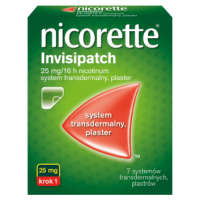 Никотиновый пластырь от никотиновой зависимости Никоретте, Nicorette, 25 мг/7 шт