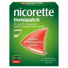 Нікотиновий пластир від нікотинової залежності Нікоретте, Nicorette, 25 мг/7 шт 