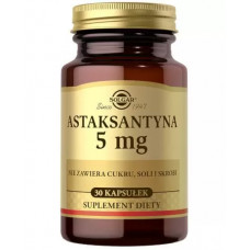 Астаксантин 5 мг, SOLGAR Astaksantyna 5mg, 30 капс