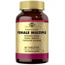 Комплекс вітамінів і мінералів для жінок, Солгар, SOLGAR Female Multiple vitamins and minerals for women, 60 табл