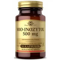 Витамины мио-инозитол, Солгар, Solgar Mio-Inozytol, 50 капсул
