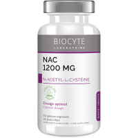 Пищевая добавка антиоксидант Biocyte NAC 1200 mg, 60gel caps