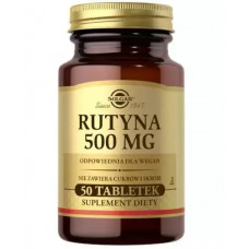 Рутина 500 мг Фава Д'анта, Солгар, SOLGAR Rutyna 500 mg Fava D'anta, 50 табл