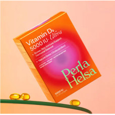 Підтримка імунної системи, D3 5000 IU Ultra, Perla Helsa, Перла Хелса, 60 капсул по 300 мг