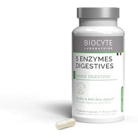 Пищевая добавка для пищеварения Biocyte Longevity 5 Enzymes, 60gel