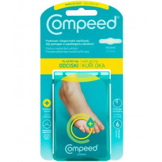 Пластирі від мозолів, зволожуючі, Compeed, 6 шт