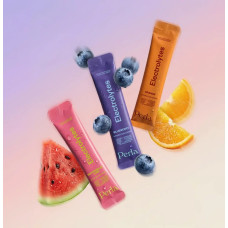 Набір електролітів у стіках із 3 освіжаючими смаками для щоденної гідратації та активних днів, Perla Helsa Electrolytes Mix Box