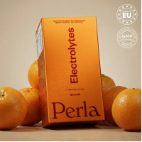 Електролітна формула без цукру для щоденної гідратації та відновлення балансу, апельсин, Perla Helsa Electrolytes, 20 стіків