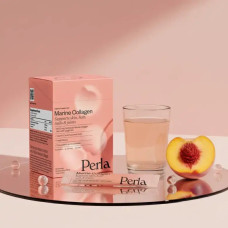 Морський колаген у стіках зі смаком персика, Marine Collagen Perla Helsa, 30 стіків