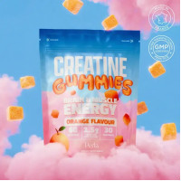 Креатин у желейках зі смаком апельсину, Creatine Gummies, Perla Helsa, 60 жувальних желейок