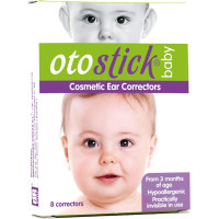 Отосстік Baby Otostick — дитячий естетичний коректор для вух, від 3 місяців, прозорий силіконовий фіксатор, 8 шт