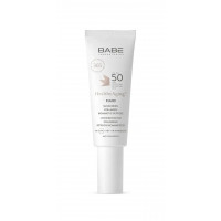 Сонцезахисний флюїд, з ефектом SPF 50 з коллагеном і пептидами, Бебе, BABE Laboratorios Healthy Aging Fluid SPF 50, 40 мл