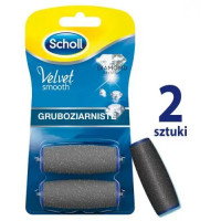 Змінні крупнозернисті ролики для електропилки Шолл Scholl Velvet Smooth з алмазними кристалами — 2 шт