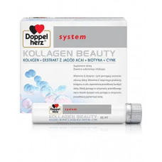 Дієтична добавка, Доппельгерц АКТИВ, Doppelherz System Kollagen Beauty, 30 ампул по 25 мл