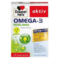 Омега-3 Растение+В12, Doppelherz aktiv, 30 капс