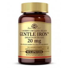 Вітаміни заліза та бісгліцинату, Солгар, SOLGAR Gentle Iron, 90 капсул