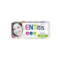 Таблетки для рассасывания, со вкусом tutti frutti, Энтитис, ENTitis, 30 пасс