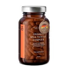 Підтримка печінки та травлення , CLAV , Organic Milk Thistle Complex , 120 капсул