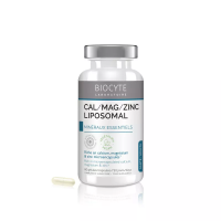 Витамины для укрепления костей, нервной системы и когнитивной функции Biocyte Cal/Mag/Zinc Liposomal, 60caps