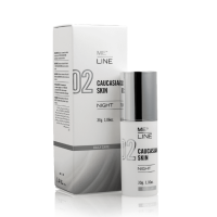 Нічний пептидний крем для усунення пігментації , Me Line 02 Me Line Caucasian Skin Night , 30 г