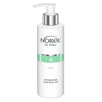 Гель для вмивання від прищів антибактеріальний Норел, Norel Acne Antibacterial Cleansing Gel, 200 мл 