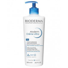 Крем поживний і зволожувальний Біодерма, Bioderma Atoderm Crème Ultra, 500 мл