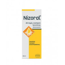 Лікувальний шампунь проти лупи Нізорал, Nizoral, 60 мл