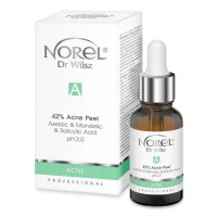 Norel Acne Peel 42% — Пілінг з азелаїновою, мигдальною та саліциловою кислотами, 30 мл