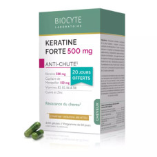 Biocyte Keratine Forte Anti-Chute – Кератин Форте против выпадения волос, 120 капсул