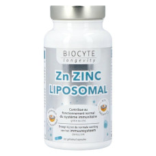 Biocyte Zinc Liposomal – Удлинение действия ботокса и поддержка иммунитета, 60 капсул