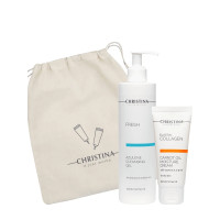 Christina - Подарочный набор "Очищение и увлажнение" для сухой кожи