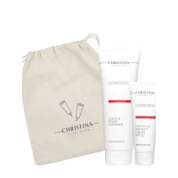 Christina Comodex Подарунковий набір "Чиста шкіра" для жирної та проблемної шкіри, 75 мл та 250 мл