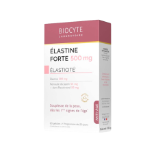 Еластин форте Biocyte Elastine Forte 500 мг, 60 капсул