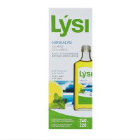 Lysi Omega-3 рыбий жир со вкусом лимона и мяты, жидкость в стекле, 240 мл/ 48 порций/ Курс 2 месяца