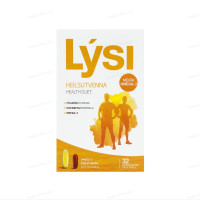 Lysi Omega-3 Skin с мультивитаминами, 64 капсул (32 Омега + 32 Вит.), по 1000 мг / ежедневно