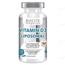 Biocyte Vitamine D3 Liposomal – Витамин D3 в липосомальной форме, 30 капсул