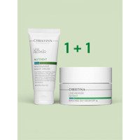 +1 подарок Christina Line Repair Nutrient - Дневной крем с бакучиолом SPF15, 50 мл