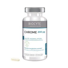 Biocyte Cr Chrome Хром для поддержания нормального уровня сахара в крови 60 капсул