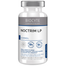 Biocyte Noctrim LP New – Улучшение качества сна, пролонгированное действие 8 часов, 30 капсул