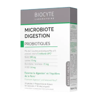Biocyte Microbiote Digestion – Комплекс для пищеварения и баланса микрофлоры, 30 капсул