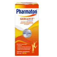 Фармакон Джериавит (Pharmaton Geriavit) 100 таб – мультивитамины с женьшенем для энергии, уменьшение усталости и жизненной силы
