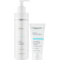 Christina - Подарунковий набір "Очищення і зволоження" для всіх типів шкіри