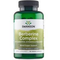 Swanson Berberine Complex капсулы 90 шт – поддержка печени, пищеварения и сахара (Свансон)