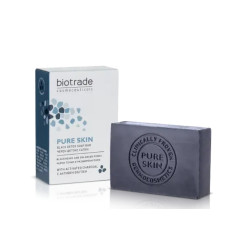 Мыло-детокс для лица и тела Biotrade Pure Skin Black Detox Soap Bar, 100 г