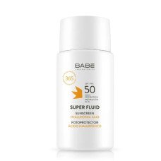 Cонцезахисний супер флюїд SPF 50 для всіх типів шкіри, Babe, 50 мл