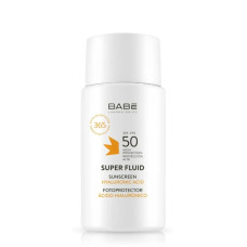 Солнцезащитный супер флюид SPF 50, для всех типов кожи, Бейби, Babe, 50 мл.