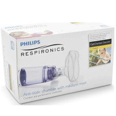 Ингаляционная трубка, спейсер Philips Respironics OptiChamber Diamond, размер М, для детей от 1-5 лет